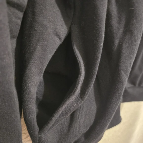 ASOS Black Zipup Sweatshirt Longsleeve Casual Top Streetwear Gorpcore Size 6 - Picture 10 of 14